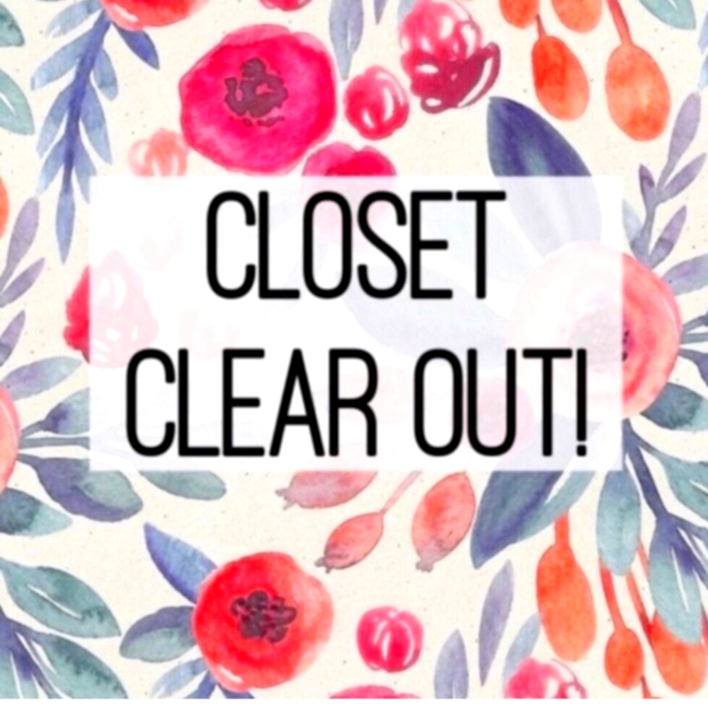 Closet clear out